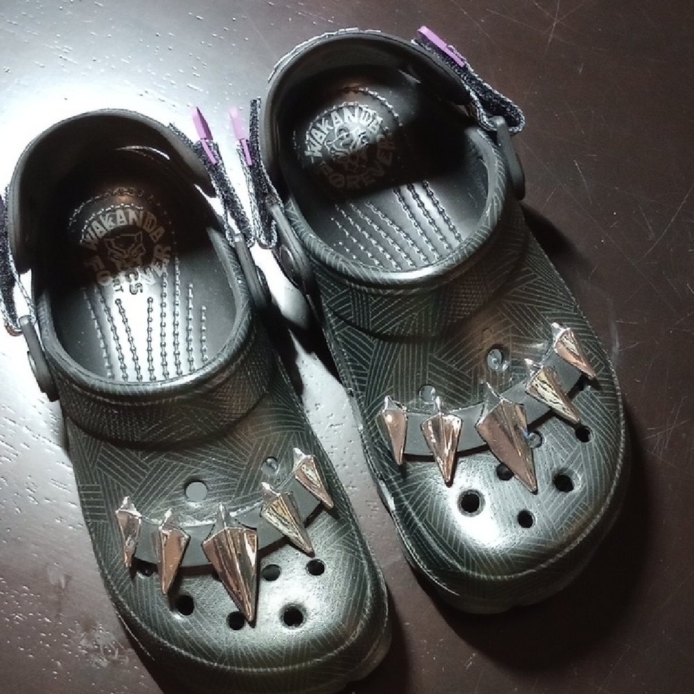 Kids Shoes with Silver Accents